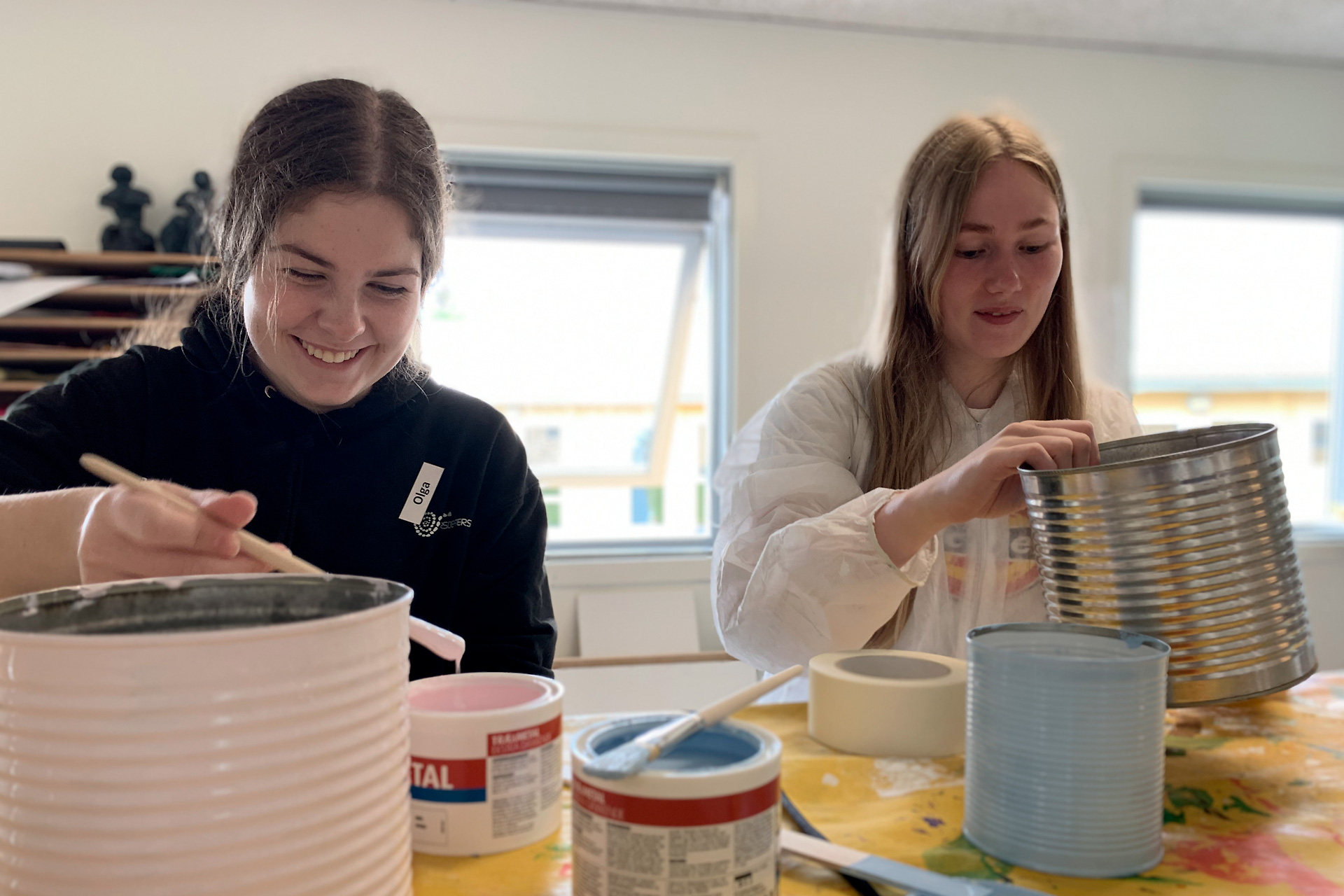 Piger i kreativ fag